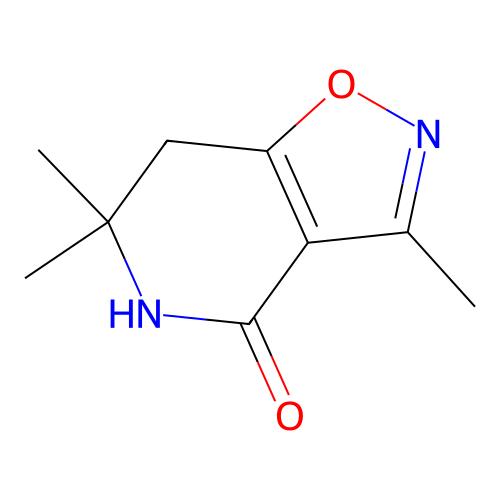 3,6,6-Trimethyl-6,7-dihydro-isoxazolo[4,5-c]pyridin-4(5h)-one structure