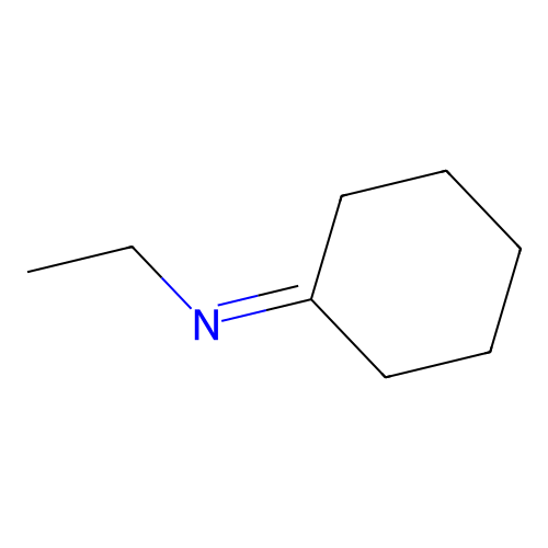 Ethanamine, N-cyclohexylidene- structure