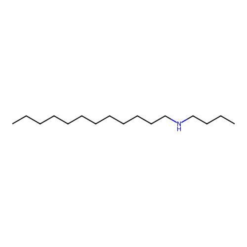 N-butyl-N-dodecylamine structure