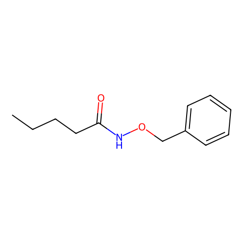 N-phenylmethoxypentanamide structure