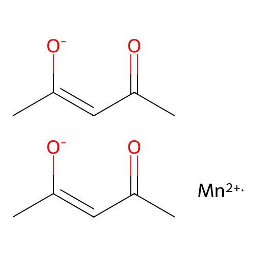 C10H14MnO4 structure