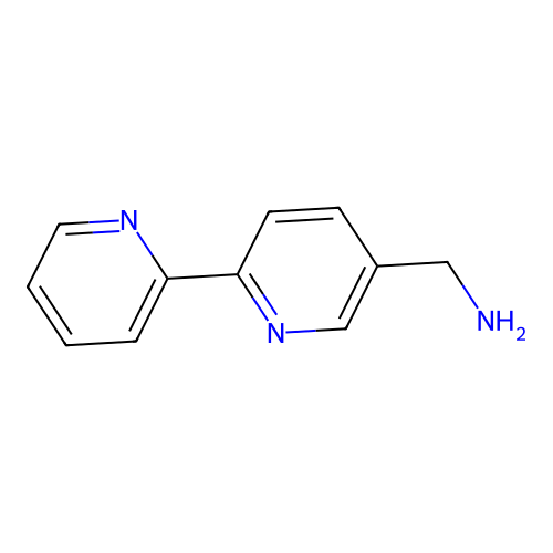 [2,2'-Bipyridin]-5-ylmethanamine structure