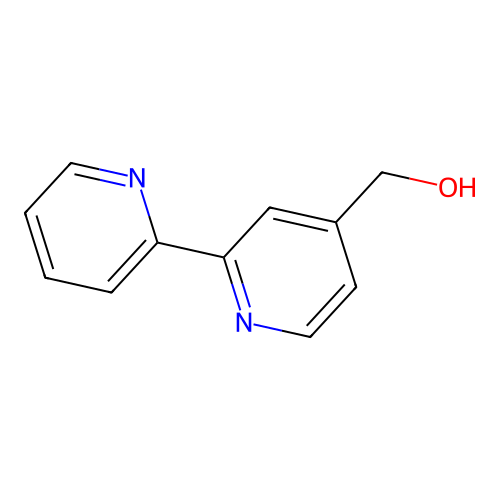 [2,2'-Bipyridin]-4-ylmethanol structure