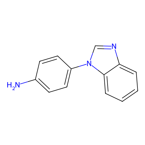 4-(1H-1,3-benzodiazol-1-yl)aniline structure