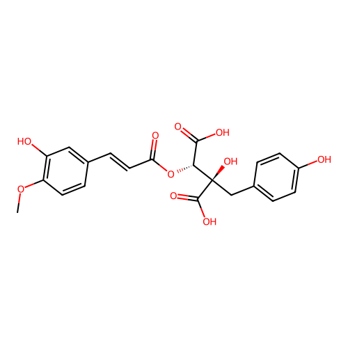 Cimicifugic acid F structure