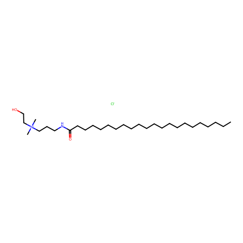 Hydroxyethyl behenamidopropyl dimonium chloride structure