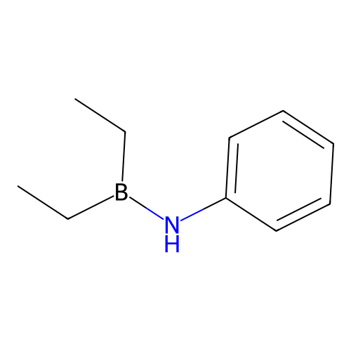 Borane, anilinodiethyl- structure