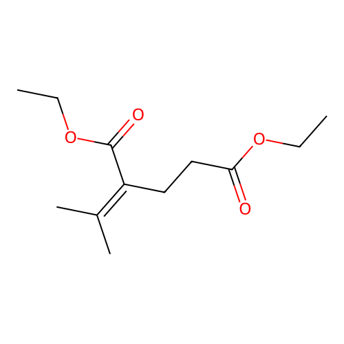 Diethyl 2-propan-2-ylidenepentanedioate structure