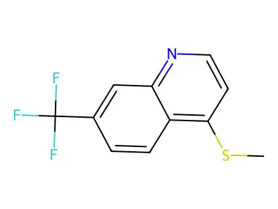 4-Methylsulfanyl-7-(trifluoromethyl)quinoline structure