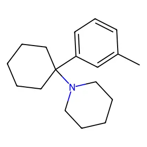 3-甲基苯环己哌啶 structure