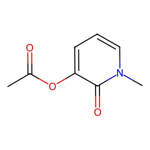 (1-Methyl-2-oxopyridin-3-yl) acetate structure