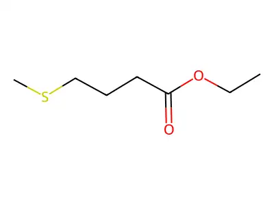 Ethyl 4-(methylthio)butyrate structure