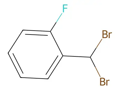 2-Fluorobenzal bromide structure