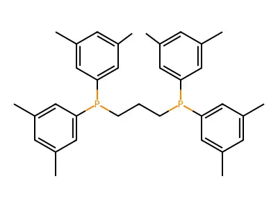 1,3-Bis[bis(3,5-dimethylphenyl)phosphino]propane structure
