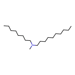 N-甲基-N-辛基癸胺 structure