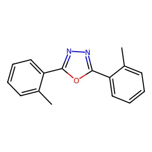 1,3,4-Oxadiazole, 2,5-bis(2-methylphenyl)- structure