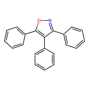 3,4,5-Triphenylisoxazole structure