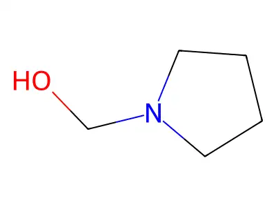 Pyrrolidinemethanol structure