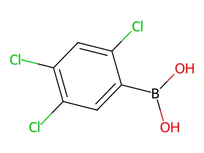 2,4,5-Trichlorophenylboronic acid structure