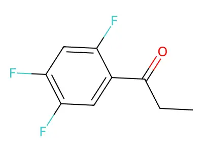 1-(2,4,5-Trifluorophenyl)propan-1-one structure