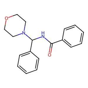 N-(吗啉-4-基苯基甲基)苯甲酰胺 structure