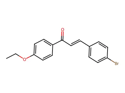 3-(4-Bromophenyl)-1-(4-ethoxyphenyl)prop-2-en-1-one structure
