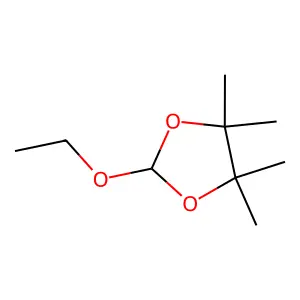 2-Ethoxy-4,4,5,5-tetramethyl-1,3-dioxolane structure