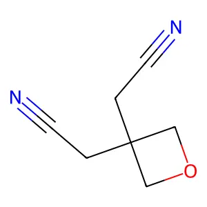3,3-Oxetanediacetonitrile structure