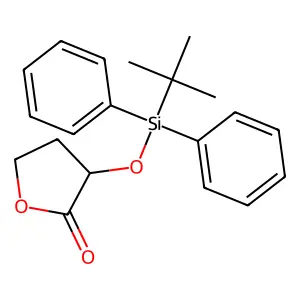 3-((tert-butyldiphenylsilyl)oxy)dihydrofuran-2(3H)-one structure
