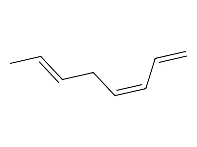 (3Z,6E)-1,3,6-Octatriene structure