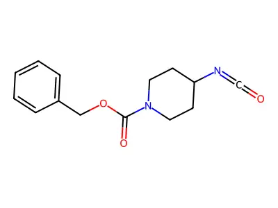 Benzyl 4-isocyanatopiperidine-1-carboxylate structure