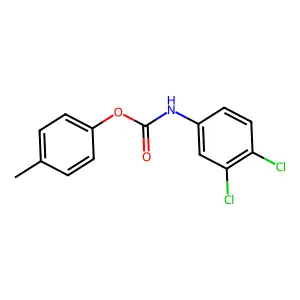P-Tolyl N-(3,4-dichlorophenyl)carbamate structure