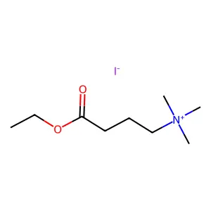 4-Ethoxy-N,N,N-trimethyl-4-oxobutan-1-aminium iodide structure