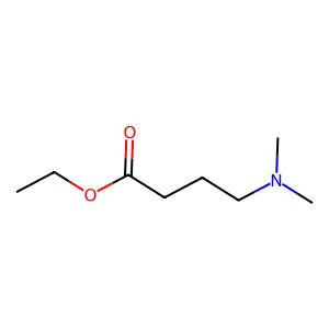 Ethyl 4-(dimethylamino)butyrate structure
