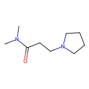 N,N-二甲基-3-(吡咯烷-1-基)丙酰胺 structure