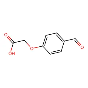 2-(4-甲酰基苯氧基)乙酸 structure