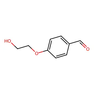 4-(2-羟乙氧基)苯甲醛 structure