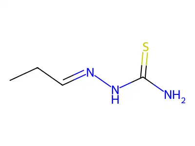 2-Propylidenehydrazinecarbothioamide structure