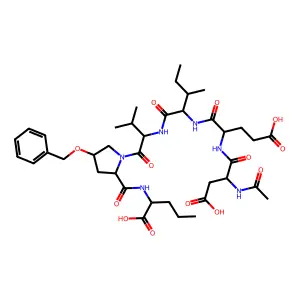 Azapeptide-based compound 22 structure