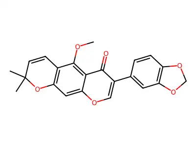 Robustone methyl ether structure