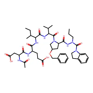 Azapeptide-based compound 29 structure