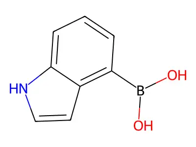 1H-Indole-4-boronic acid structure