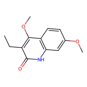 3-Ethyl-4,7-dimethoxyquinolin-2(1H)-one structure
