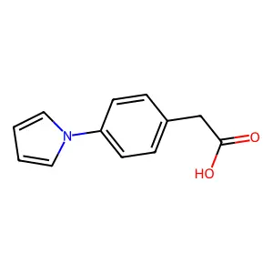 2-[4-(1H-吡咯-1-基)苯基]乙酸 structure