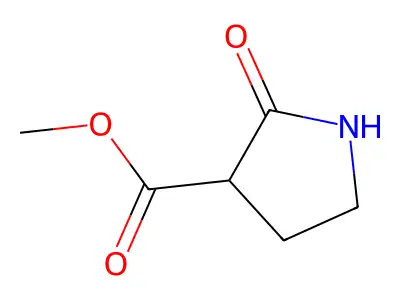 Methyl 2-oxopyrrolidine-3-carboxylate structure