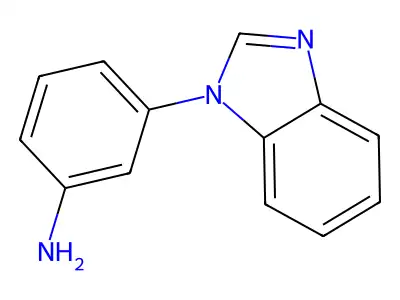 3-(1H-Benzo[d]imidazol-1-yl)aniline structure