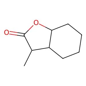 3-Methylhexahydro-1-benzofuran-2(3H)-one structure