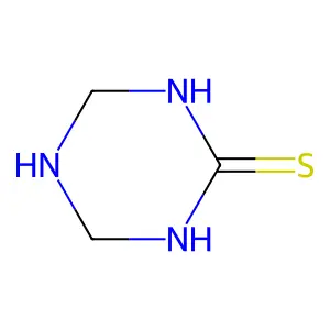 Tetrahydro-1,3,5-triazine-2(1H)-thione structure
