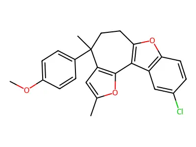C24H21O3Cl structure