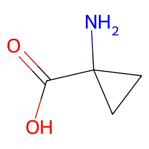 环丙基胺-1-甲酸 structure